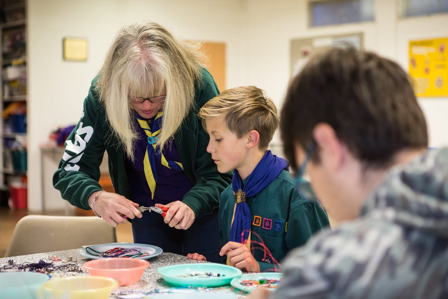Wednesday Scouts in action