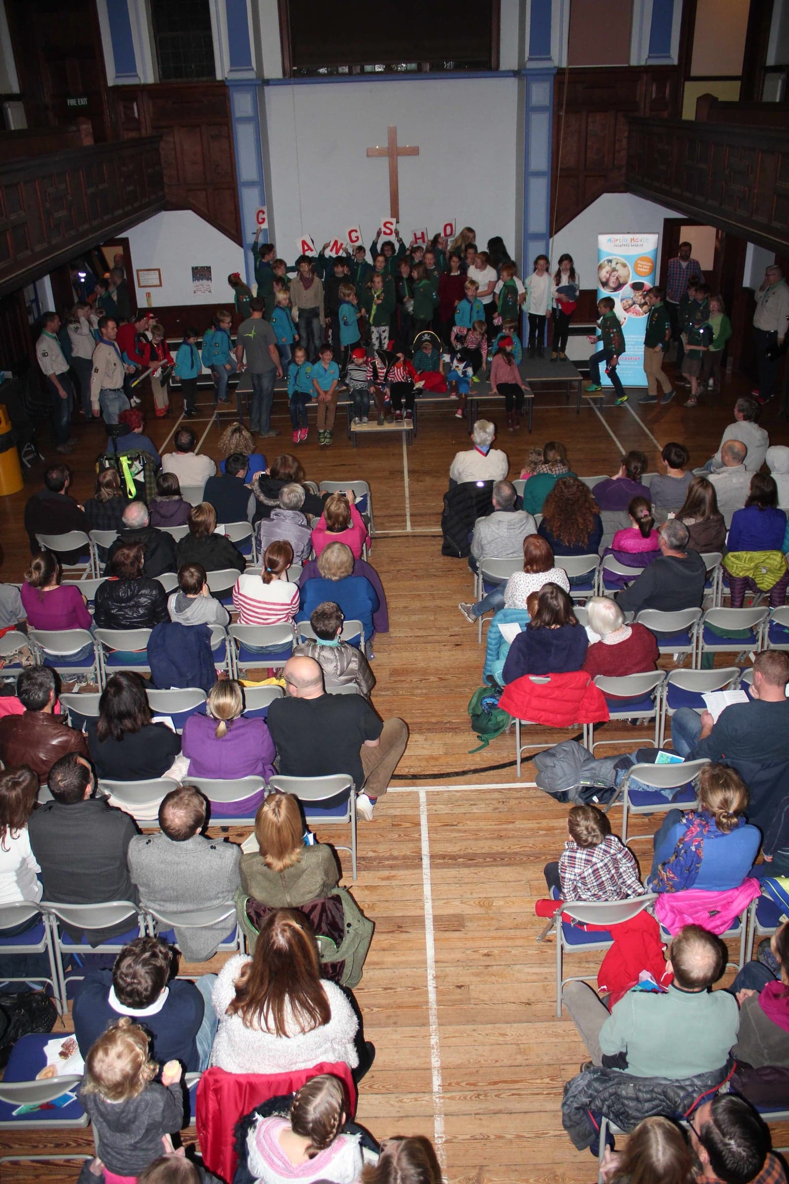 Parents and supporters at the 2016 Gang Show.