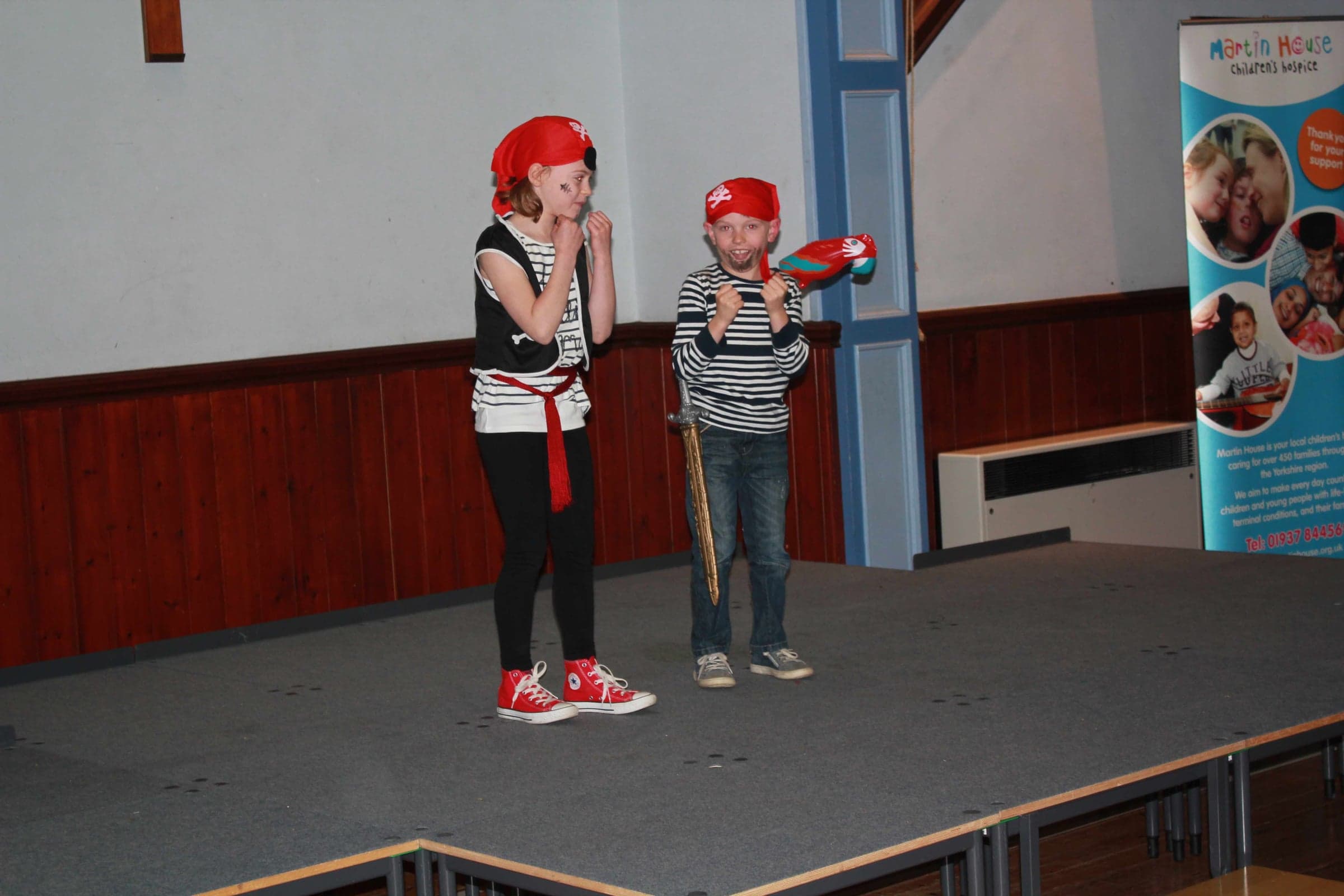Pirates take the stage in the Gang Show talent spot.